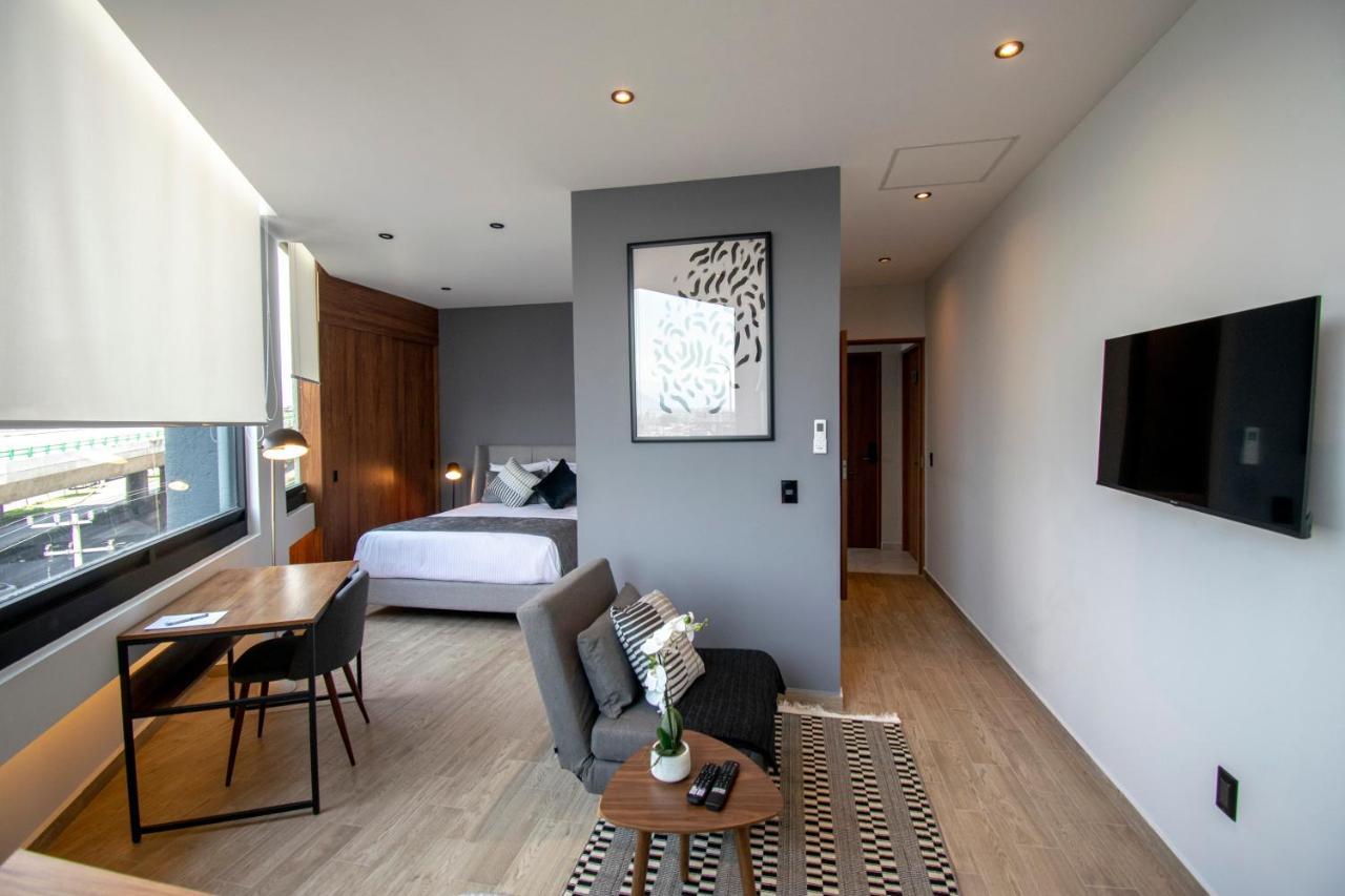 Punto Lofts Periferico Sur Lejlighedshotel Mexico By Eksteriør billede
